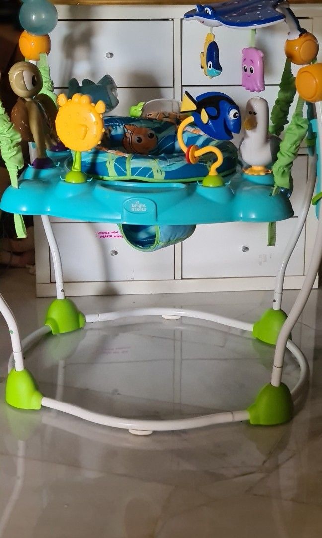 Finding hotsell dory exersaucer