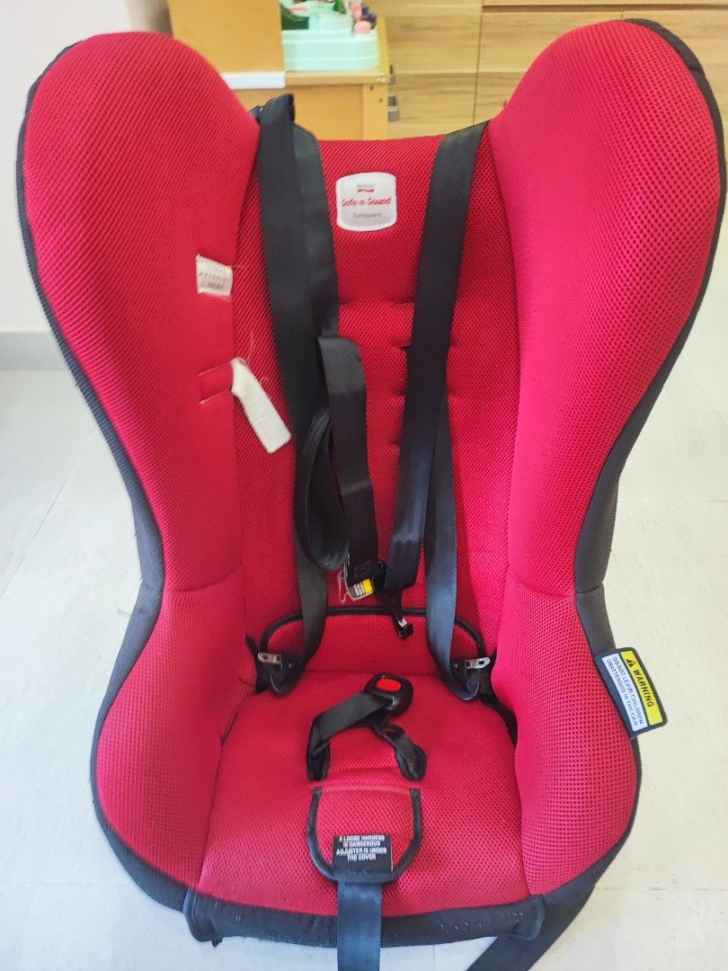 Britax car 2025 seat red