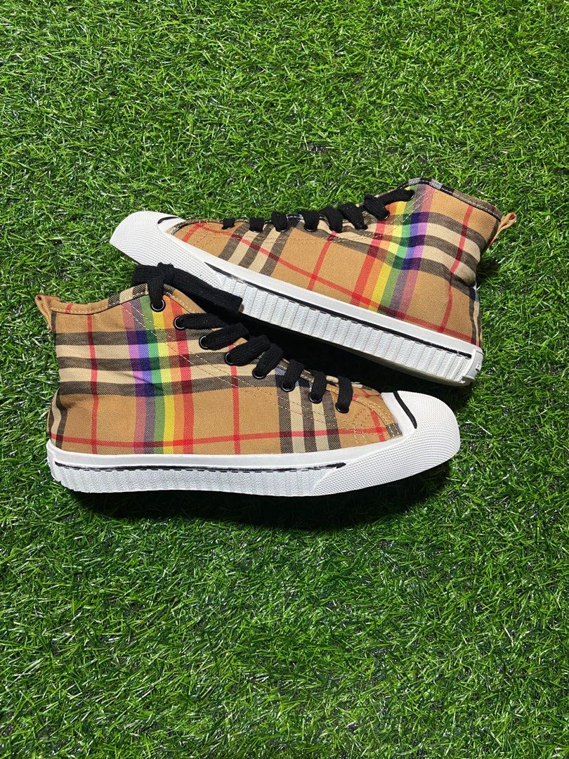 Burberry cheap rainbow shoes