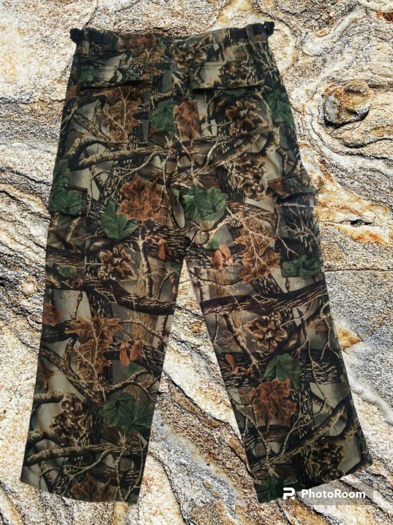 Mens Camouflage Pants Fashion Multi Pockets Military Style Army