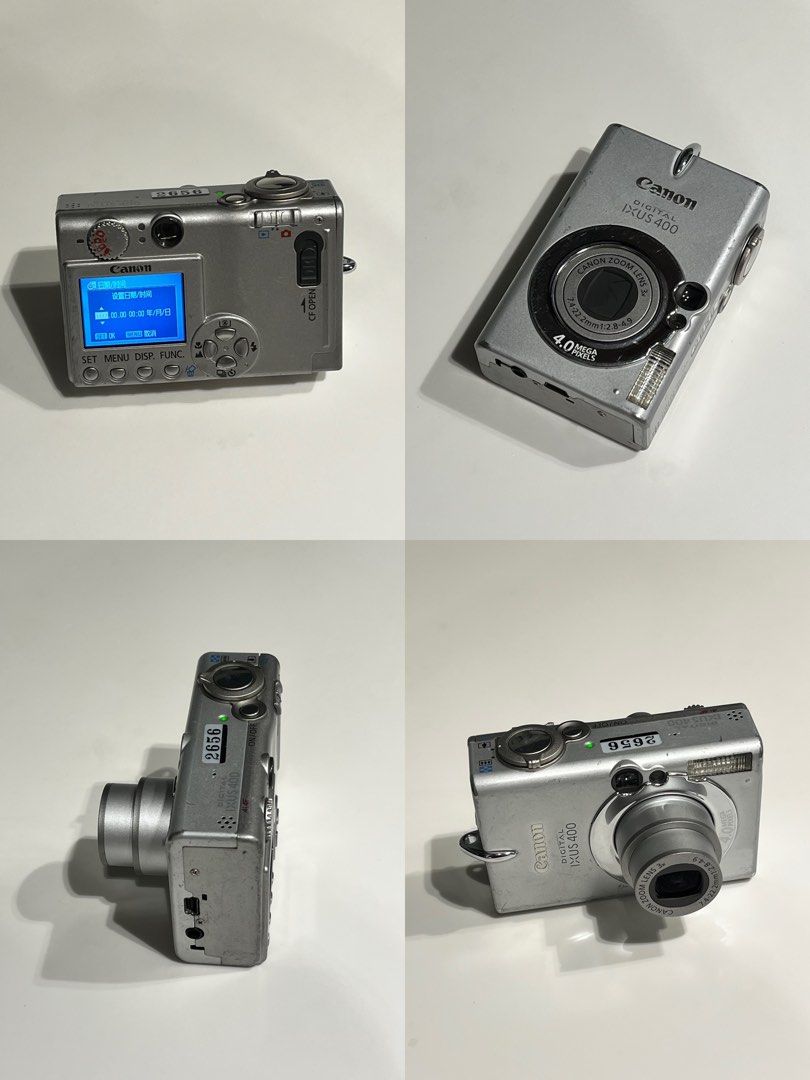 Canon Ixus 400 (card reader,SD memory card,charger), Photography