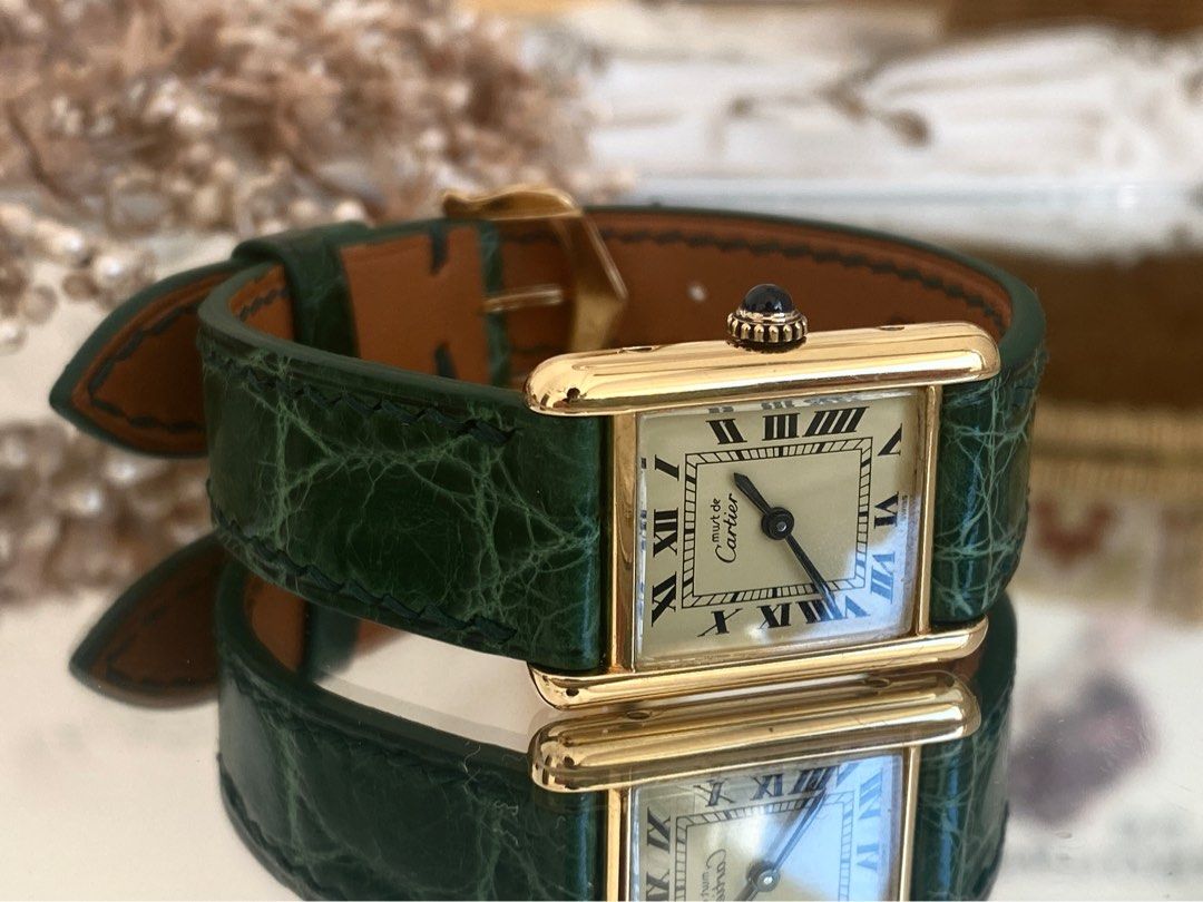 Cartier manual wind discount watch