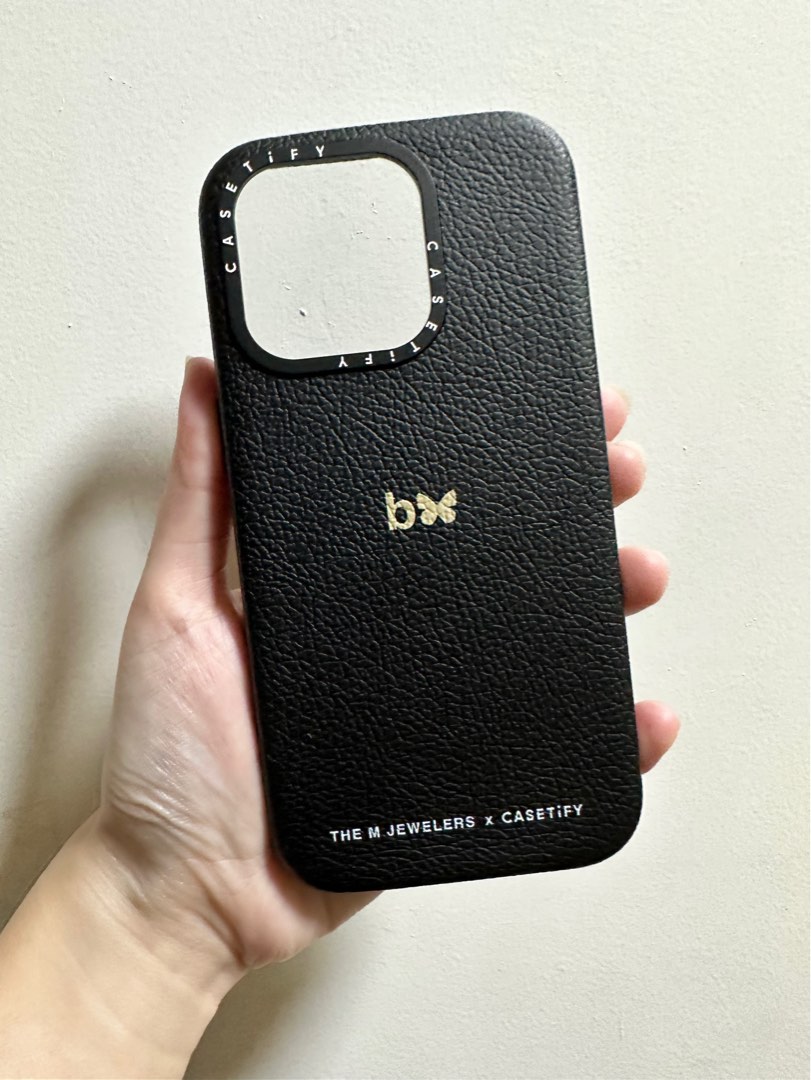 Casetify Leather Case Magsafe for Iphone 14 Pro, Mobile Phones