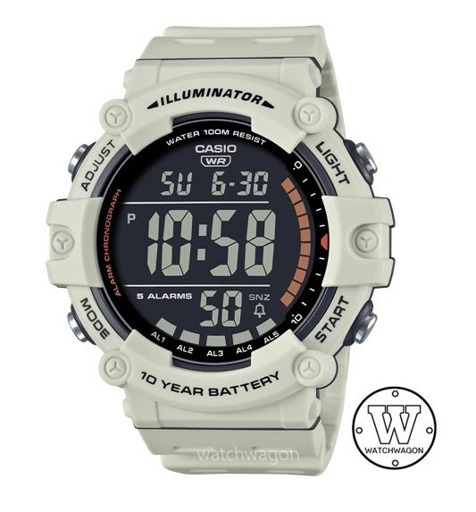 SOLD OUT Casio AE 1500WH 8B2 Off White Extra Large Negative