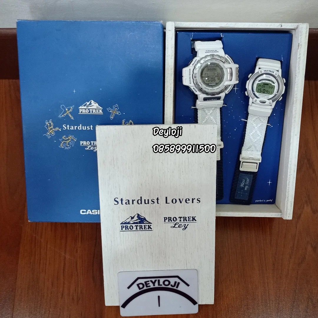 CASIO PROTREK Stardust Lovers PRT-97-3 ペアウォッチ