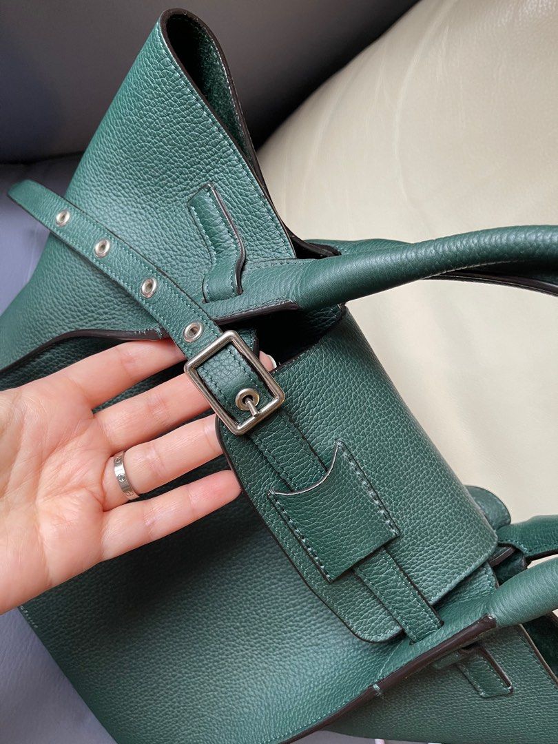 Celine small hotsell big bag green