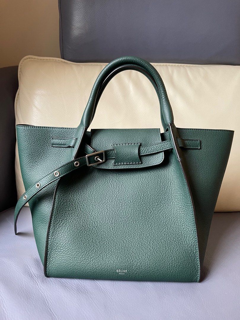 Celine small sales big bag green