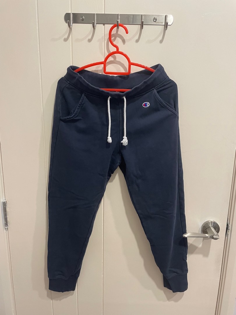 Navy blue champion online sweatpants womens