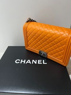 Chanel Boston bag, Luxury, Bags & Wallets on Carousell