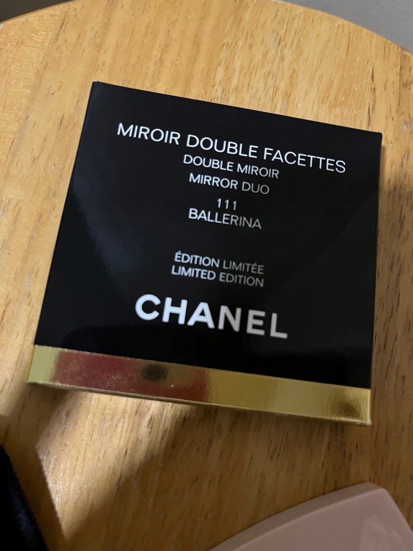 Chanel Limited Edition Codes Couleur Miroir Double Facettes Double Sided  Pocket Mirror 111 Ballerina, Beauty & Personal Care, Face, Makeup on  Carousell