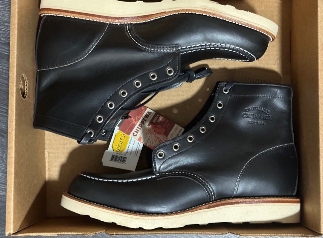 Chippewa moc toe top boots