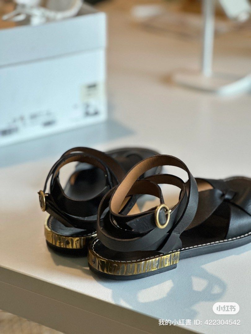 Id leather cheap sandals