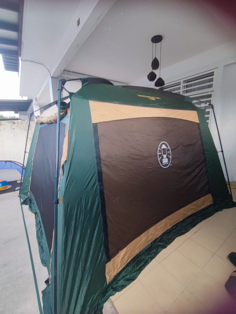 Coleman Canopy Screen Joint Tarp Ii Sports Equipment Hiking And Camping On Carousell 