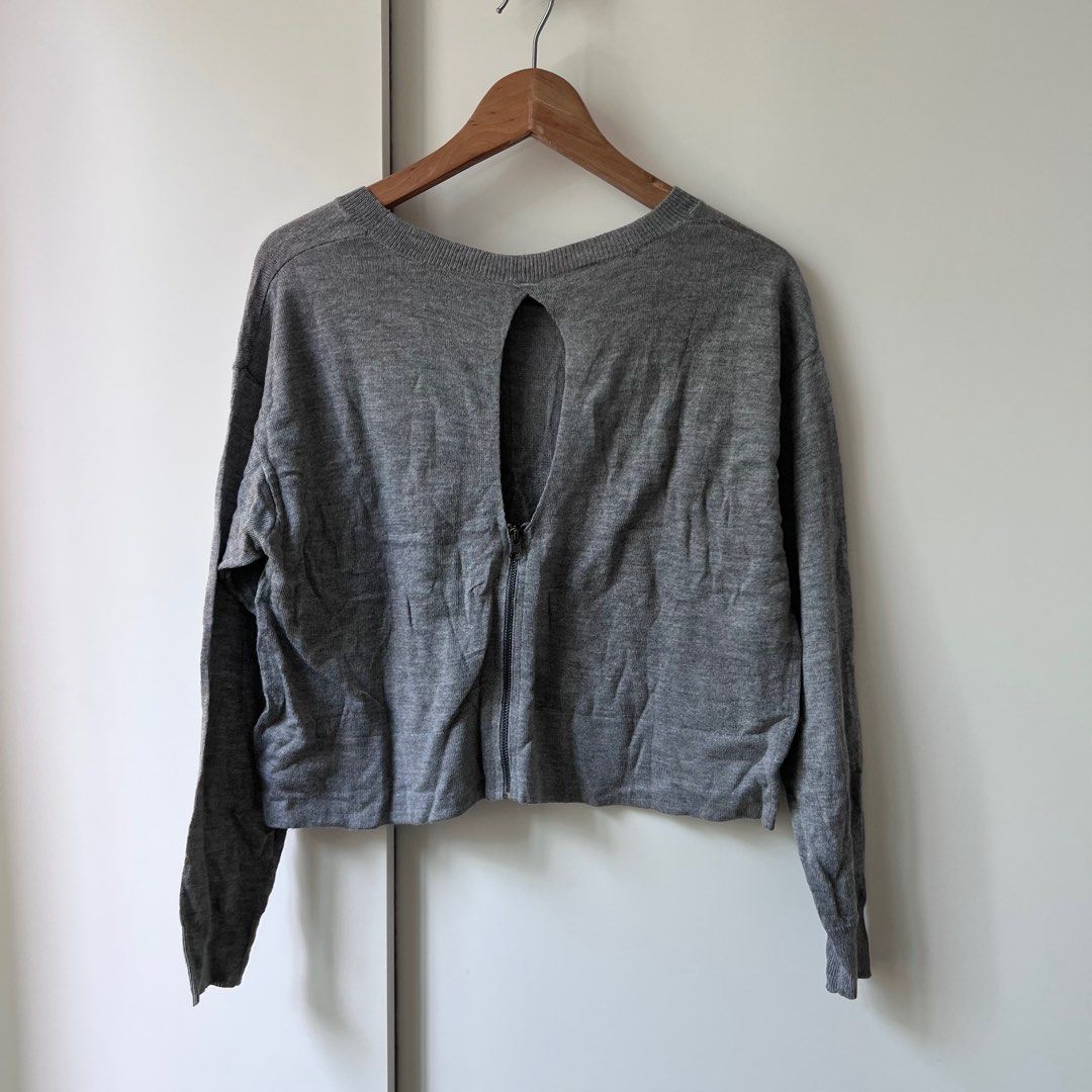 Cut out new arrivals back sweater