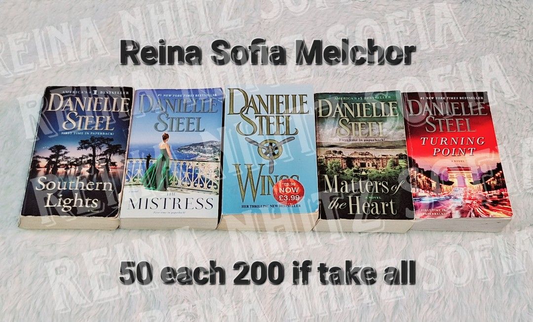Danielle Steel Books Set of 5 on Carousell