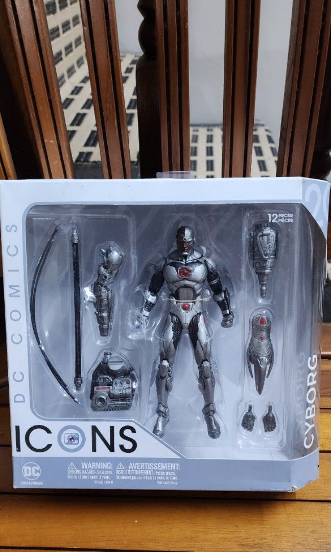 DC Collectibles Icons Cyborg 20 discount until 31 August 2023