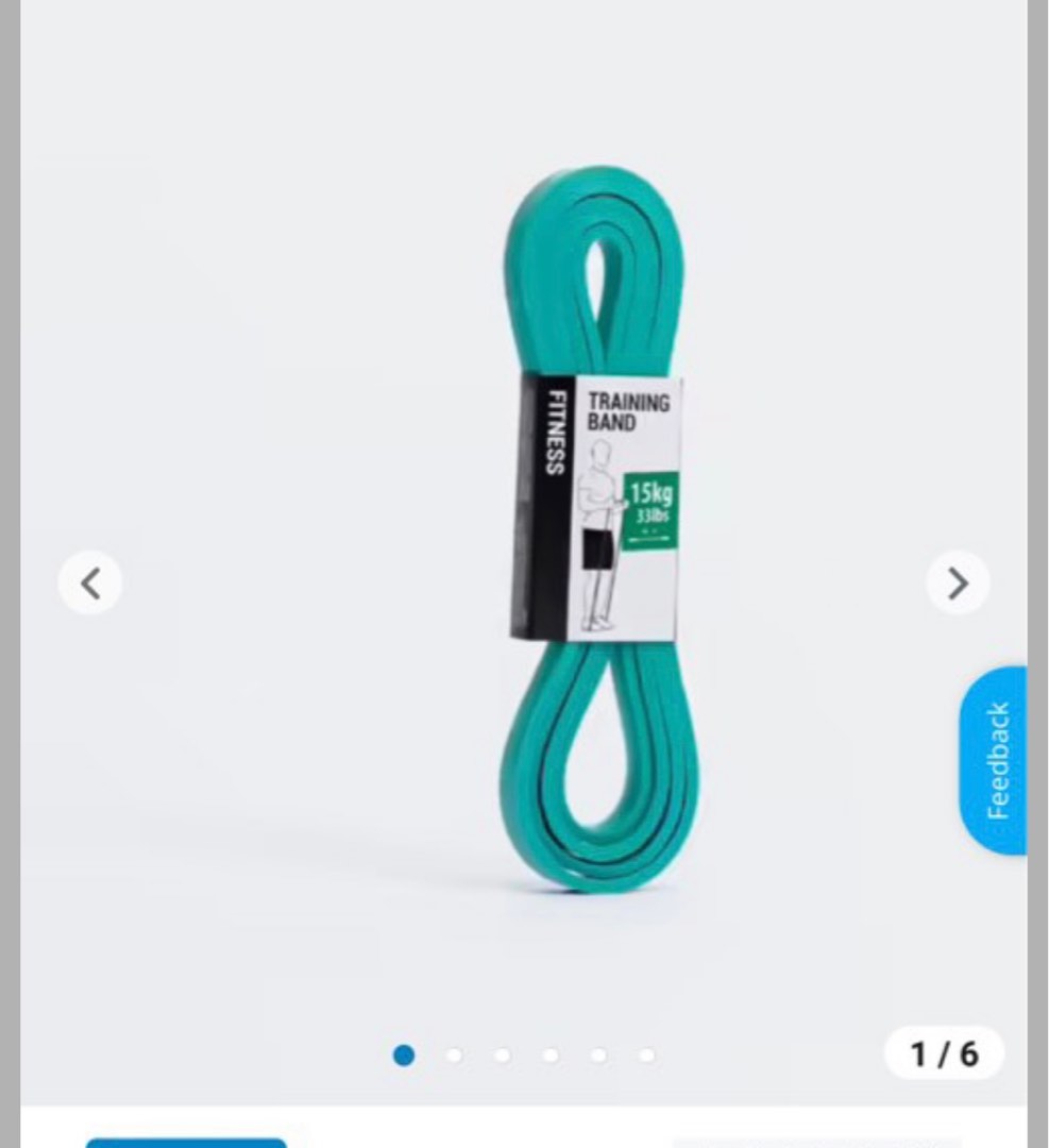 Training band 15 kg decathlon best sale
