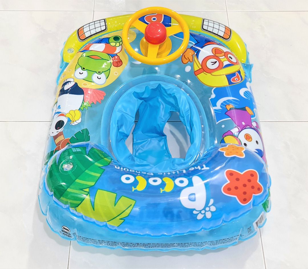 Inflatable ring baby walker store