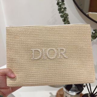 Dior Vip Gift Woven Make up Bag
