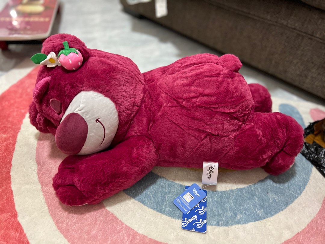 Disney Lotso sleeping bear, Hobbies & Toys, Toys & Games on Carousell