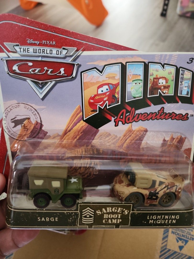 Disney Pixar CARS Sarge's Boot Camp, Hobbies & Toys, Toys & Games on ...