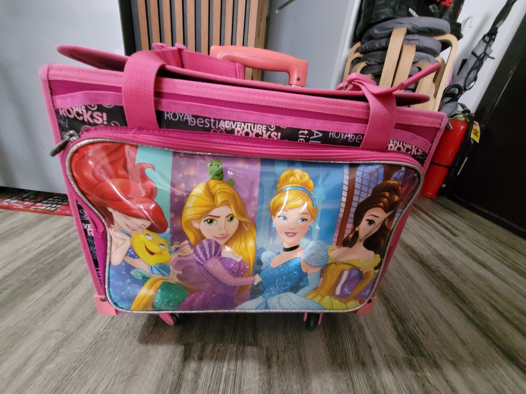 Disney Princess Big Trolley Bag Babies Kids Babies Kids