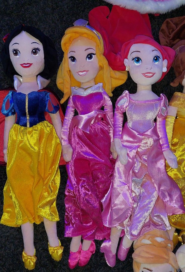 Disney princess soft shop dolls