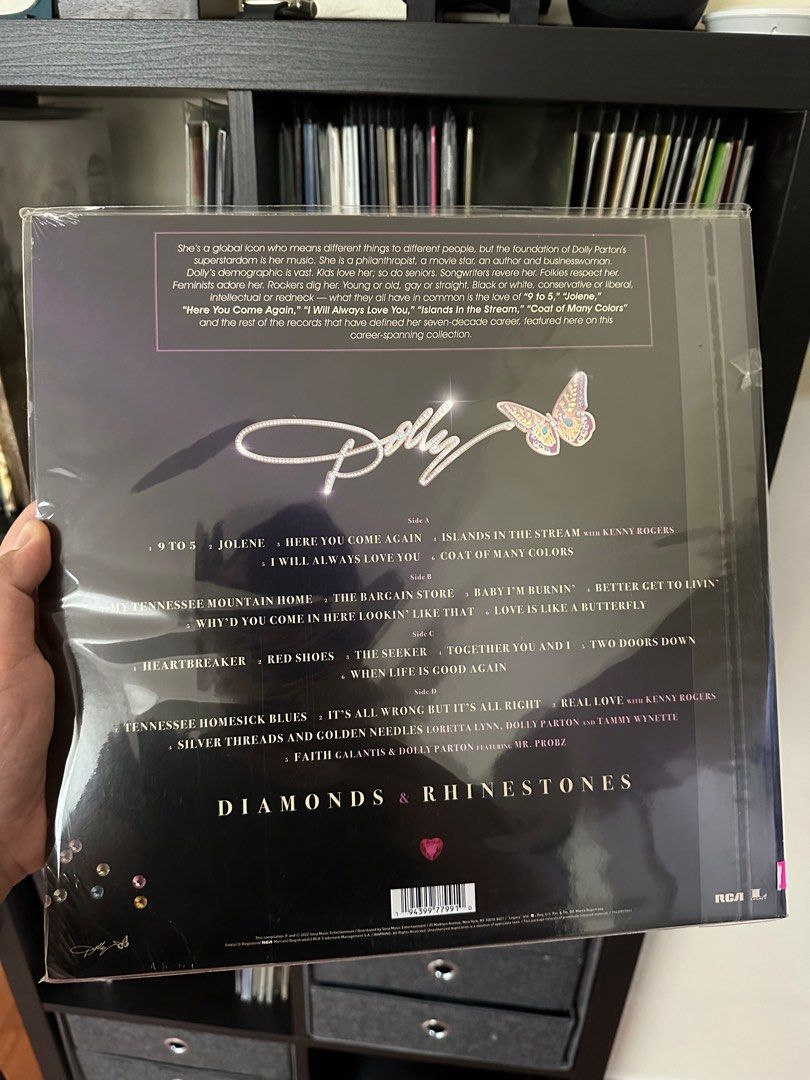 Dolly Parton Diamonds and Rhinestones The Greatest Hits Collection