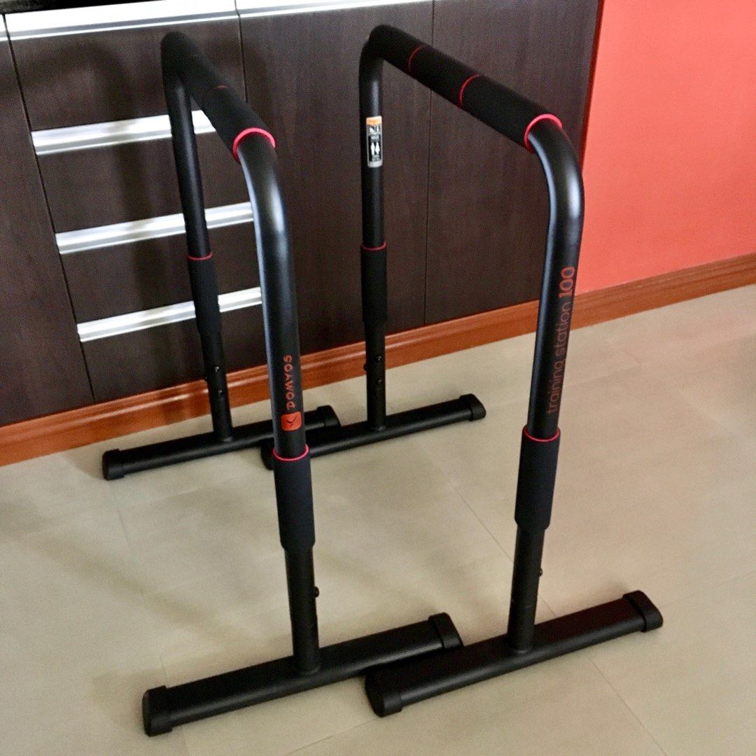 DOMYOS Dip Training Bars Sports Equipment Exercise Fitness