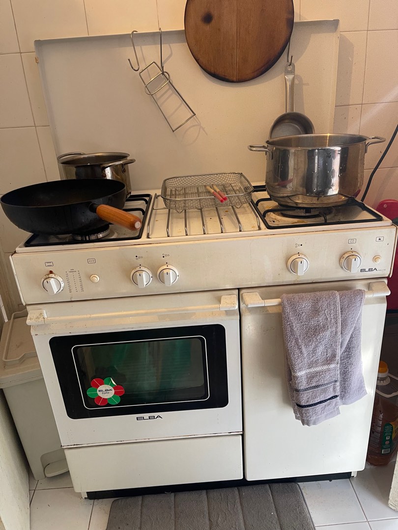 Elba Gas Stove with Oven, TV & Home Appliances, Kitchen Appliances
