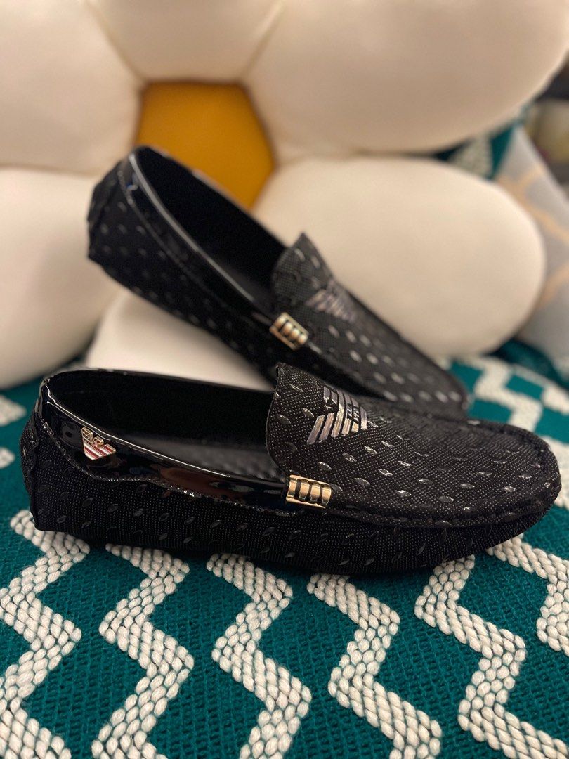 Emporio armani cheap shoes black
