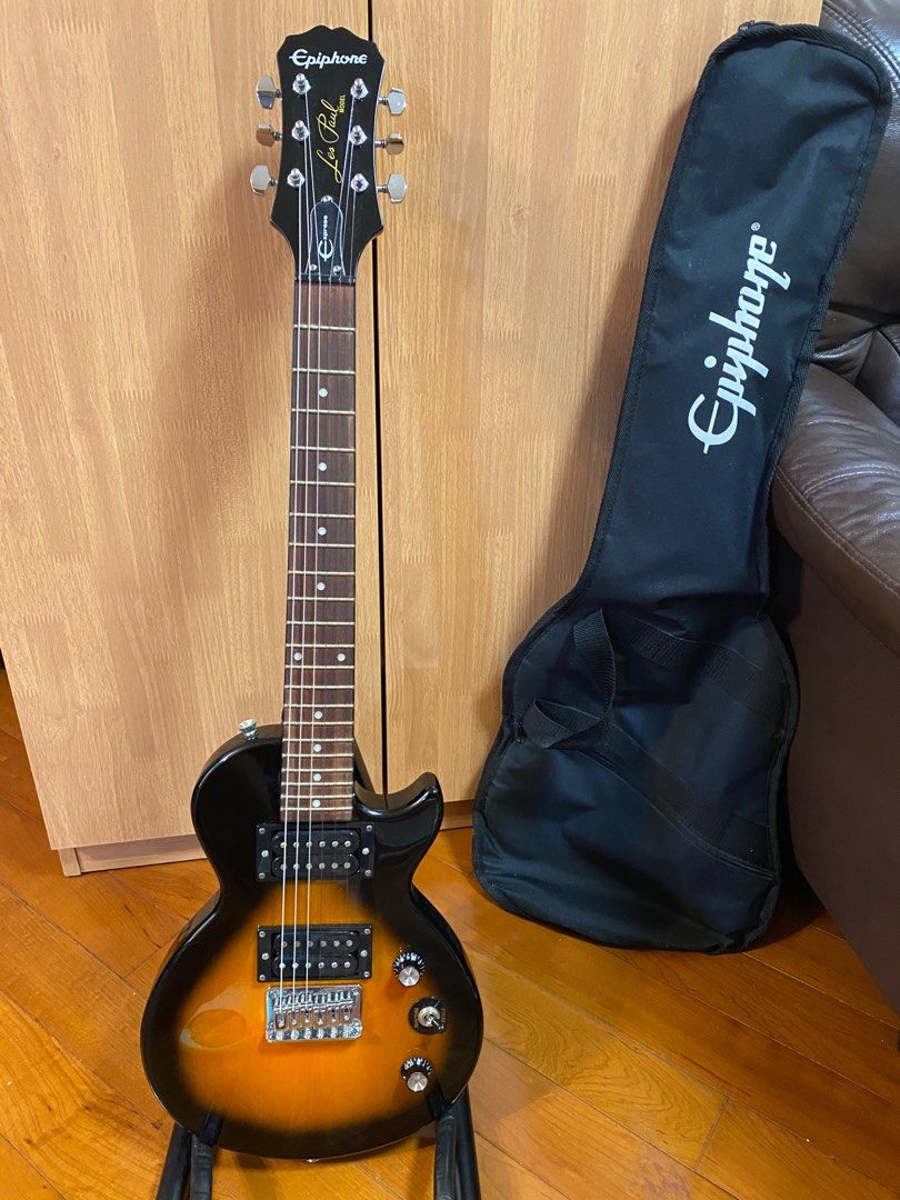 Epiphone Les Paul Express 3/4 Electric Guitar, 興趣及遊戲, 音樂