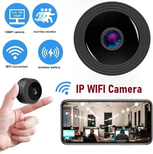 Fast Collection Mailing Mini IP Camera WiFi CCTV Remote