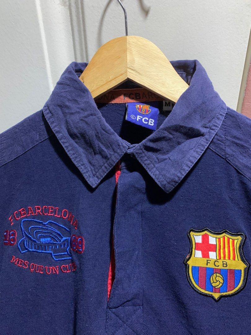 FC Barcelona Polo Shirt on Carousell