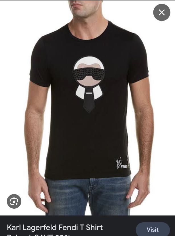 Fendi karl lagerfeld t store shirt