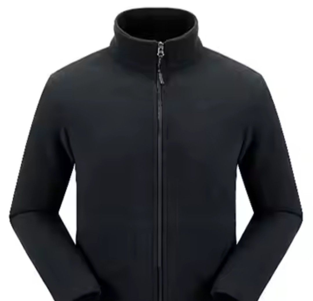 All black fleece jackets online