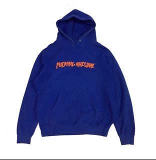 FUCKING AWESOME SPELL OUT PULLOVER HOODIE