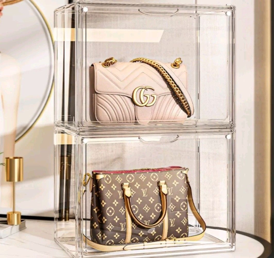 Acrylic clutch organizer store