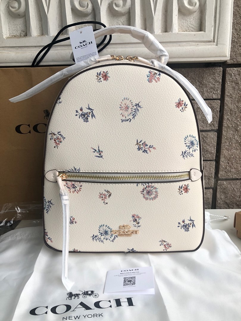 Jordyn backpack with dandelion floral print sales