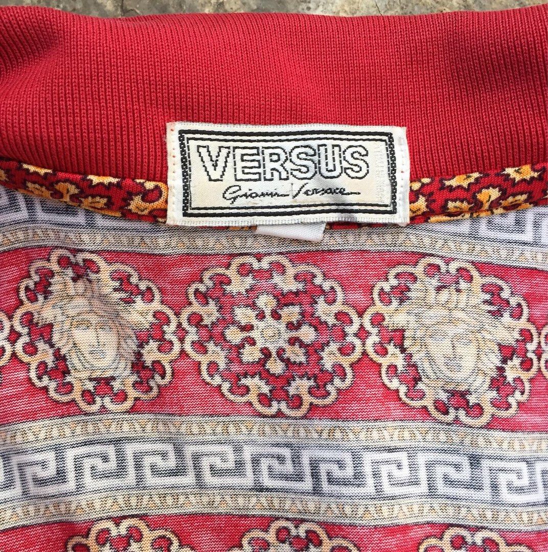 Gianni Versace polo shirt on Carousell