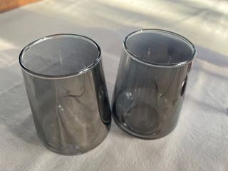 Water goblets or cocktail glasses