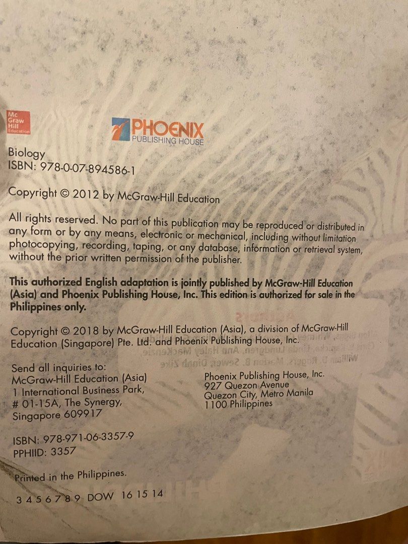 Glencoe Biology (Category: Textbooks) located in Del Monte. Submitted by b_declutter (Listing ID 1247240322, Image 3). Description: .