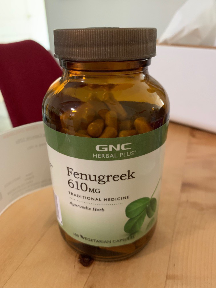 GNC Fenugreek, Health & Nutrition, Health Supplements, Vitamins