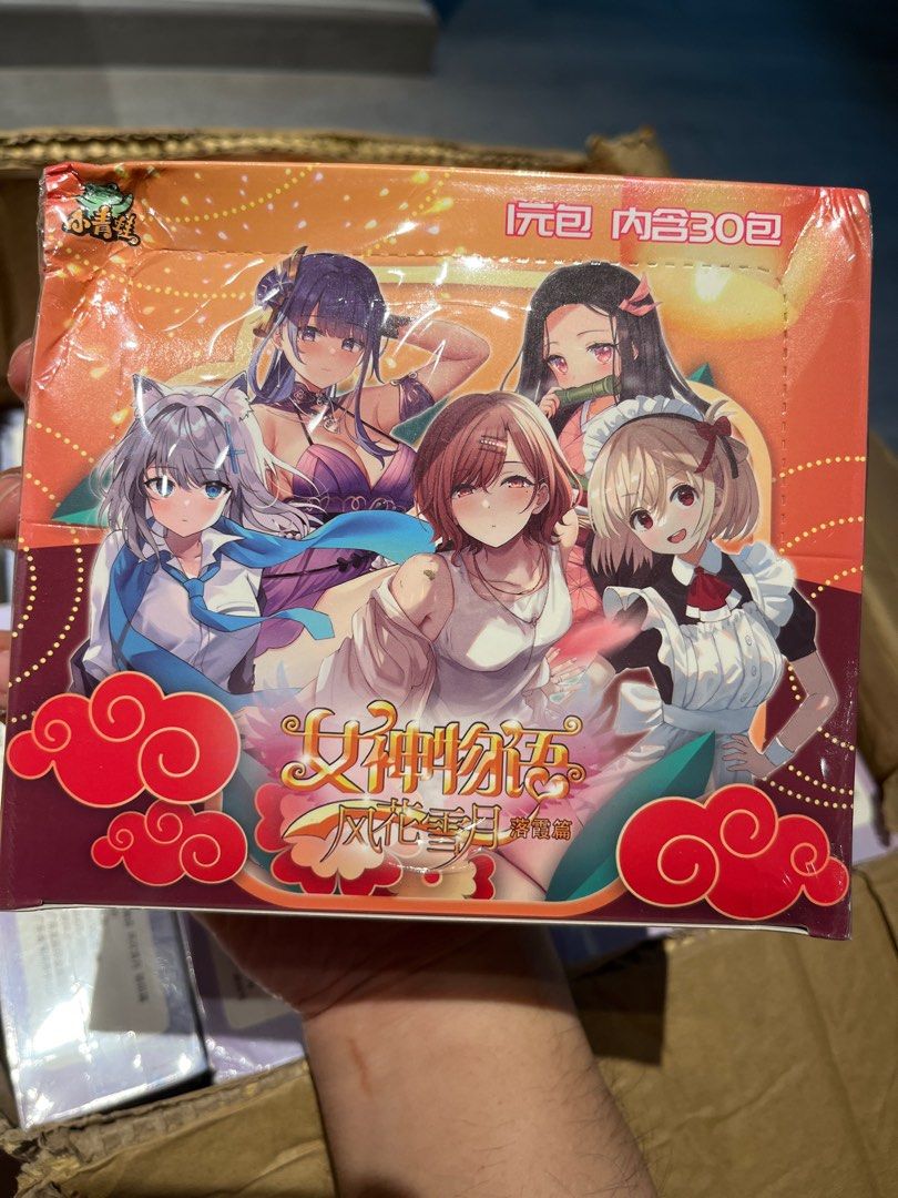 Goddess story booster box NNS-01 special box, Hobbies & Toys, Toys & Games  on Carousell
