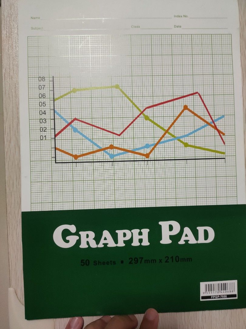 Graph Pad, Hobbies & Toys, Stationery & Craft, Stationery & School