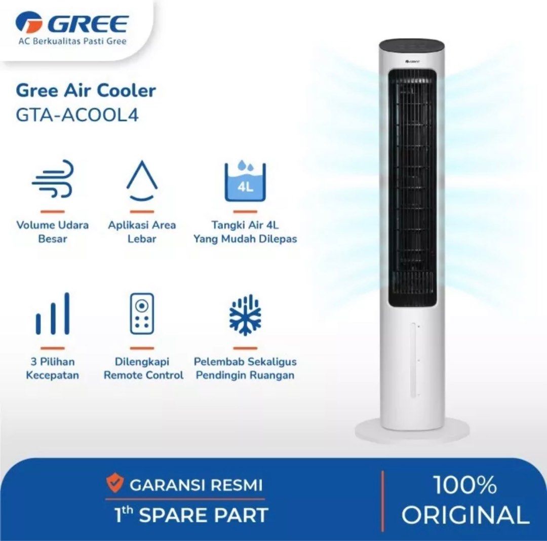 Gree tower fan air cooler on Carousell