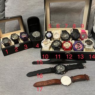 G-Shock  baby g  Armani  swatch INVICTA Dw 賺奶粉錢