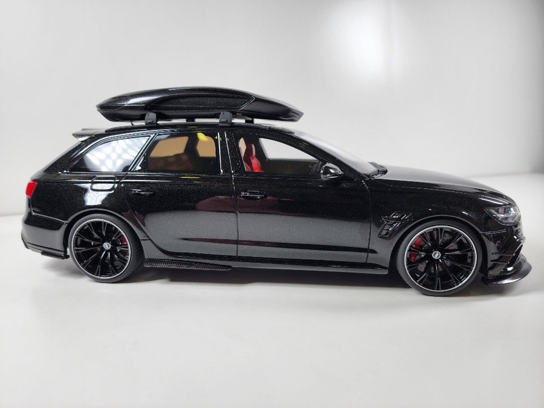 GT Spirit Audi RS6 C7 ABT R Avant Nardo Grey - Échelle 1/18 - Miniature Neuve