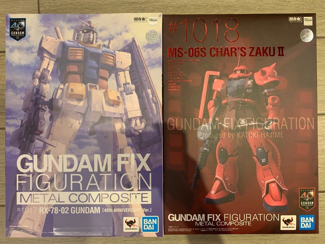 Gundam fix figuration metal composite 高達rx78 紅彗星渣古馬沙超