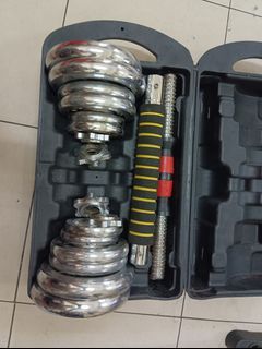 Gym dumbbells (20 kg with box set)